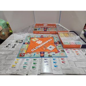 Clemsonopoly Monopoly Board Game Clemson University Cheeto Bowl‎ Complete Petwer